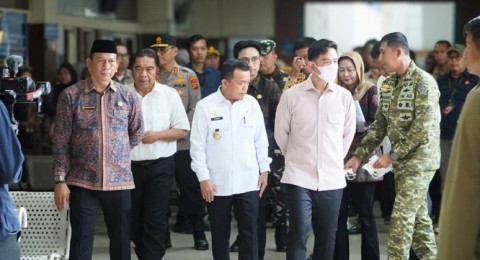 Dampingi Wapres Tinjau RSRM, Gubernur Jambi Minta Percepatan Pengadaan Alat Medis